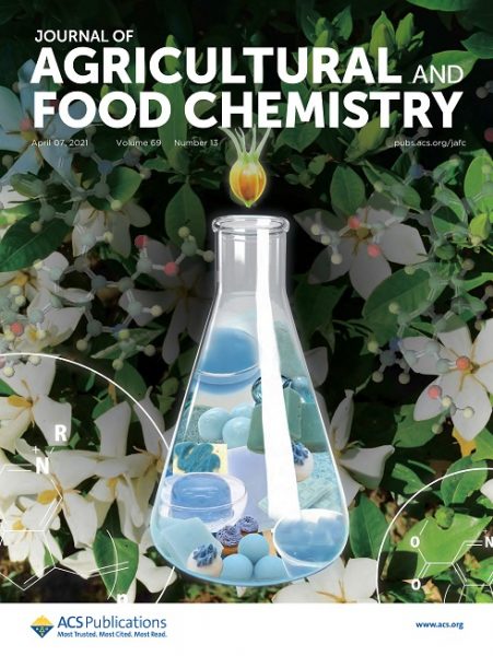 Journal of Agricultural and Food Chemistry 誌69巻13号のカバーアート