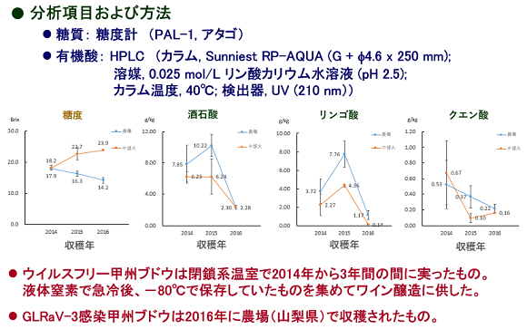 分析項目および方法