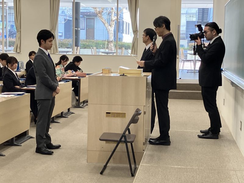 2025卒業式学位記授与